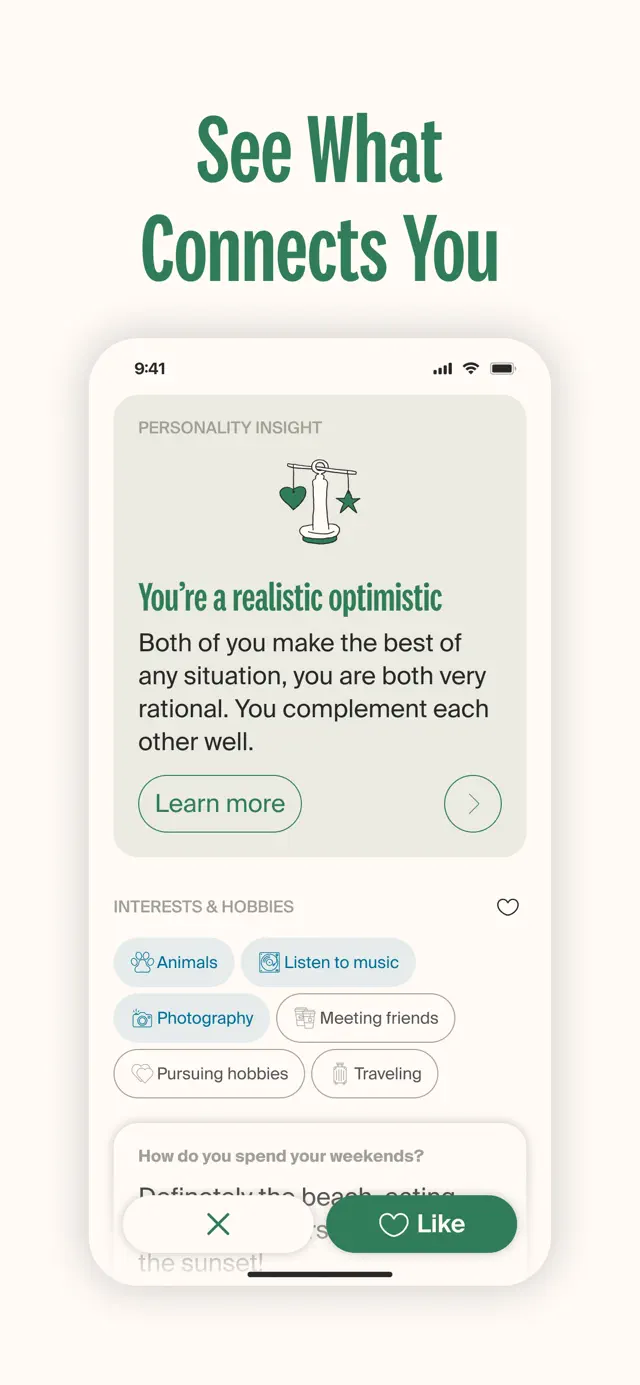 eHarmony screenshot