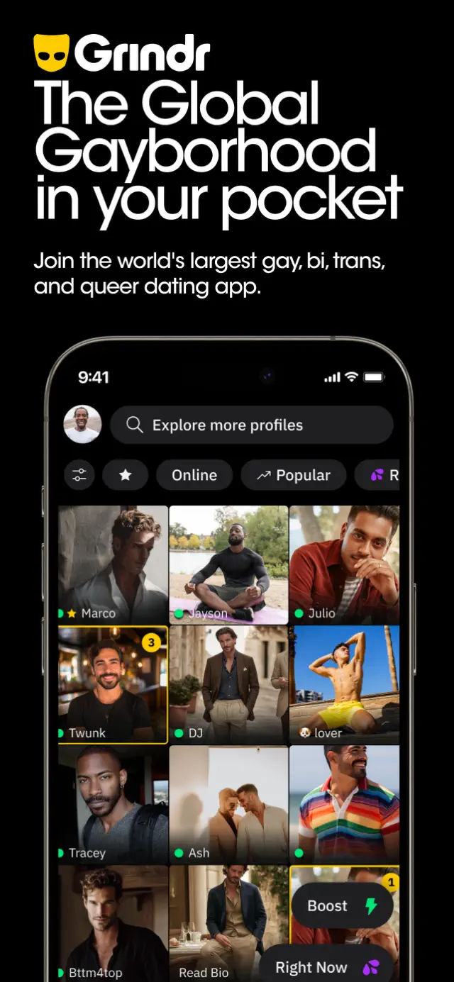 Grindr screenshot