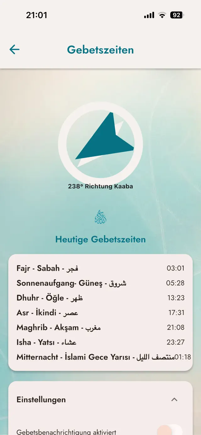 Half of my Deen screenshot