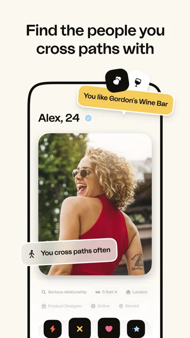 Happn screenshot