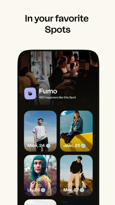 Happn screenshot