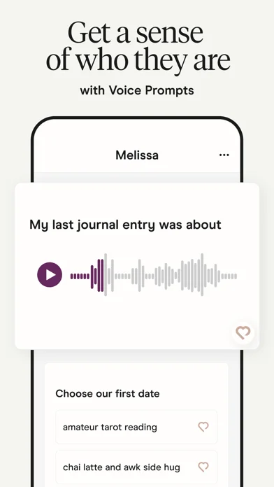 Hinge screenshot