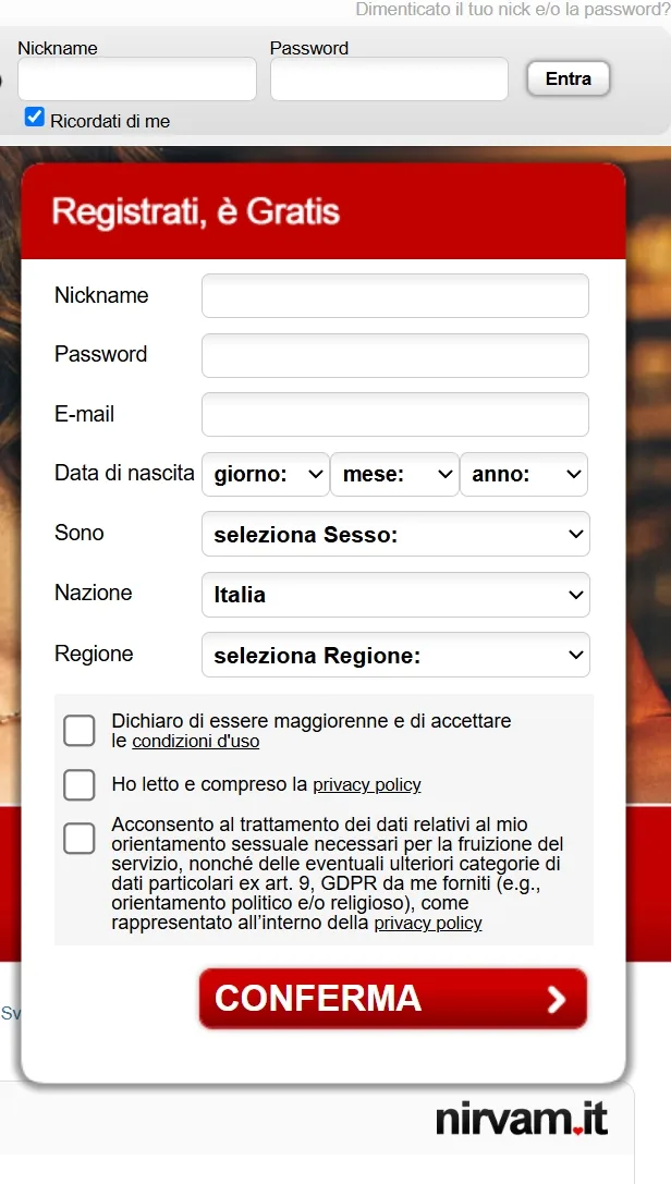 Nirvam screenshot