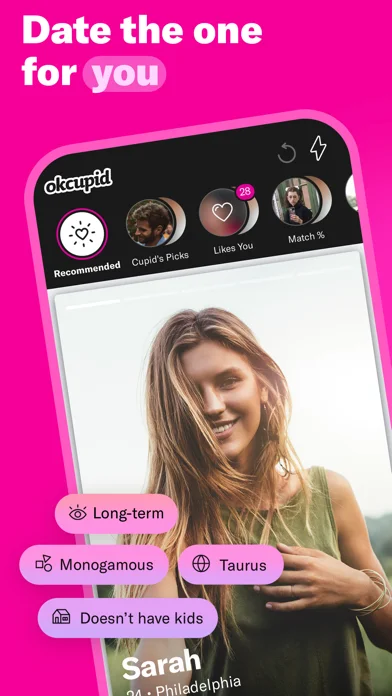 OkCupid screenshot