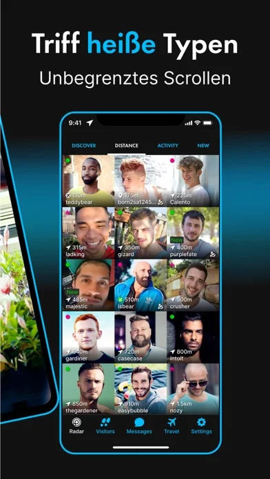 PlanetRomeo screenshot