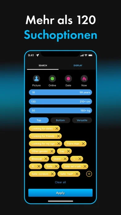 PlanetRomeo screenshot